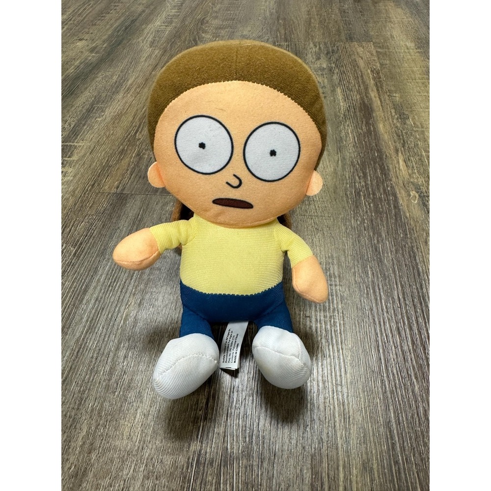 Toy Factory Plush Size 10 Multicolor Rick and Morty Cartoon Network Adult Swim